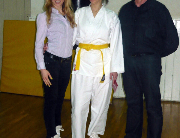 Polaganje za pojaseve u karate klubu Finida