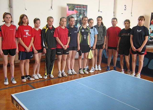 Stolni tenis: U Svetom Lovreču završen TOP 12 mlađih kadetkinja