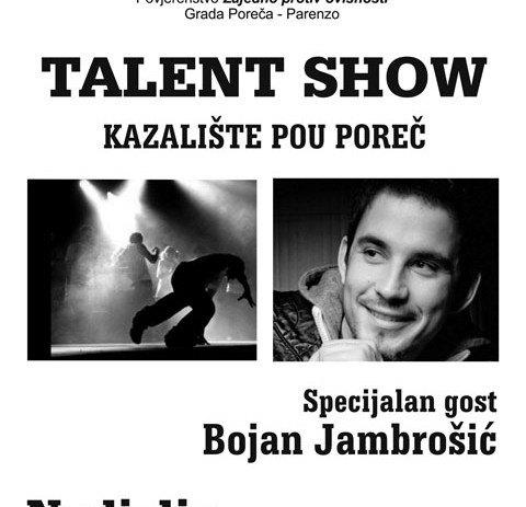 U nedjelju u Poreču Talent show