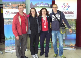 Mačevalački klub Špada Poreč s prvom službenom medaljom