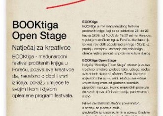 Booktiga open stage