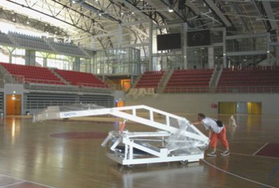 I košarkaška reprezentacija Hrvatske pod krovom dvorane na Žatiki