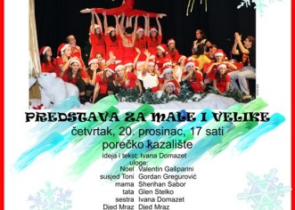 Čarolija Badnje večeri – posljednji dio trilogije, četvrtak 20. prosinca u 17 sati, gradsko kazalište