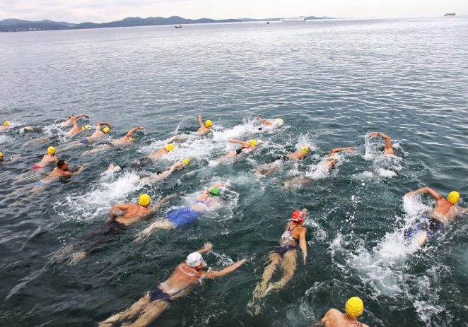 Članovi KDPSR Poreč nastupili na Državnom prvenstvu u plivanju na 5000m na otvorenim vodama u Zadru