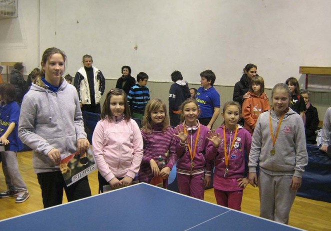 U Poreču održan stolnoteniski turnir "Poreč open 2012" za najmlađe