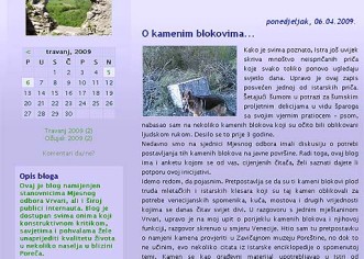 Mjesni odbor Vrvari dobio svoj blog