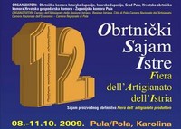 U četvrtak 8. listopada započinje 12. Obrtnički sajam Istre