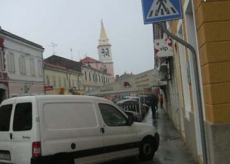 Parking show na kiši