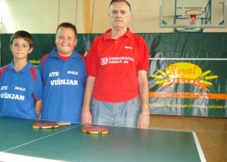 Stolni tenis: na pripreme talentiranih stolnotenisača pozvani dvojica iz Višnjana