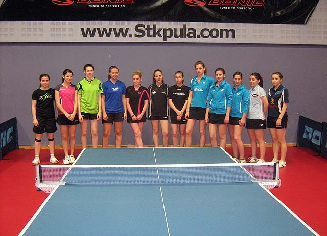 Stolni tenis: Adriana Barbić nastupila na TOP-u 12 juniorki Hrvatske