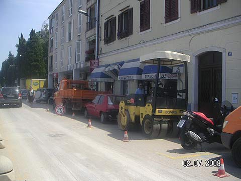 Što se i kada se radi na obali Peškere, zar nije počela sezona ?