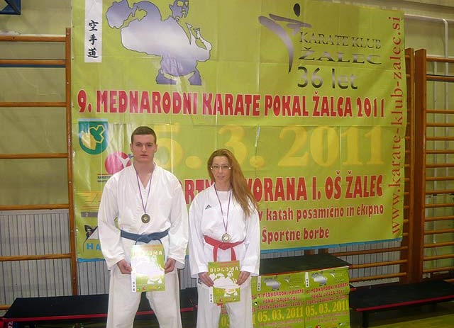 Karate: Tamara Banović i Dalibor Đokić sa medaljama iz Slovenije