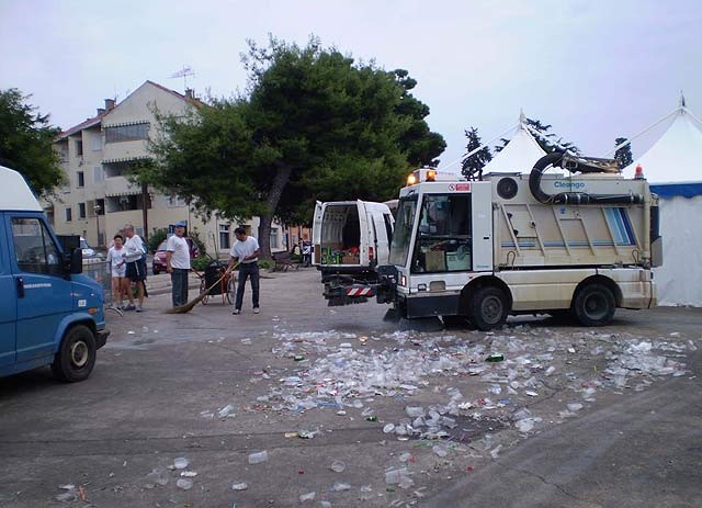 Poreč jutro poslije "turističke" fešte