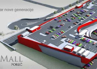 Poreč centar uplatio 30 milijuna kuna za zemljište na Facinki, Histria Mall se gradi