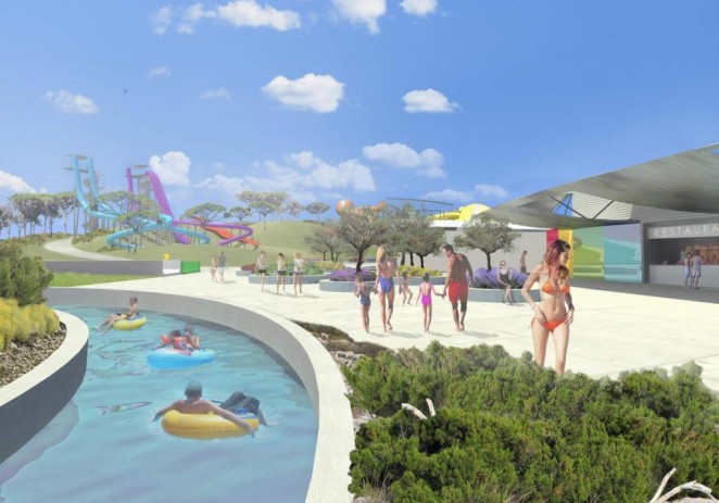 Dogodine aquapark na sedam hektara