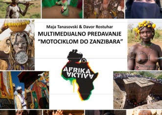 Multimedijalno predavanje Davora Rostuhara i Maje Tanasovski “Motociklom do Zanzibara” 19. rujna !