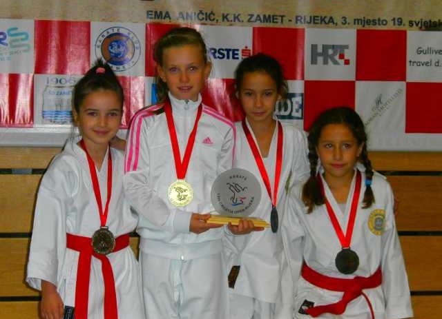 Karate: Sonja Rajko opet sjajna u Rijeci