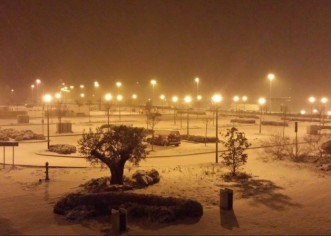 Snježna iznenađenja u Dalmaciji, umjeren snijeg prekriva Šibenik