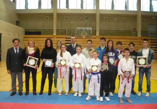 Karate: dodijeljenja priznanja najboljim sportašima za 2013. godinu