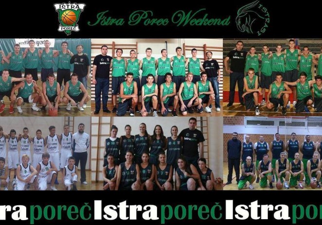 Bogati vikend košarkaškog kluba Istra Poreč je pred nama!
