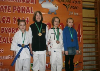 Sonja Rajko odlična na međunarodnom karate turniru “Pokal Žalca 2014” u Sloveniji