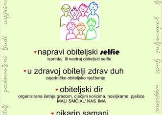 Obilježimo zajedno Međunarodni dan obitelji 15. svibnja !