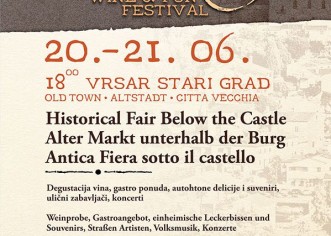 U petak i subotu, 20. i 21.06. u Vrsaru će se odvijati manifestacija Stari samanj pod kaštelom – wine and fun festival