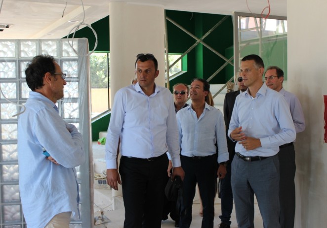 Župan Valter Flego sa suradnicima u obilasku Općine Funtana