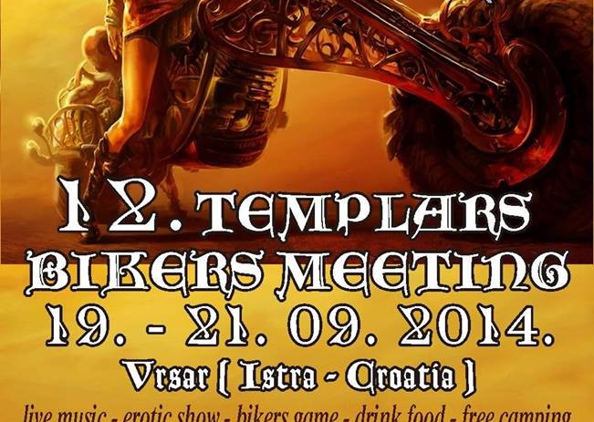 Ovog vikenda Templars Bikers Meeting u Vrsaru