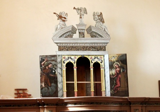 Izvršena restauracija kućišta povijesnih orgulja u crkvi Svetog Ivana Krstitelja u Labincima