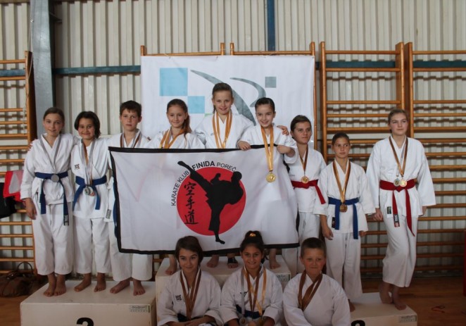 Natjecatelji Karate kluba Finida prvaci Istre !