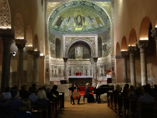 Svečano otvorenje jubilarnog izdanja natjecanja “Antonio Janigro” u Eufrazijevoj bazilici