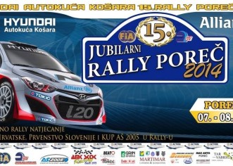 Zatvaranje Velikog gradskog parkirališta povodom „15. Rally-a Poreč 2014.“