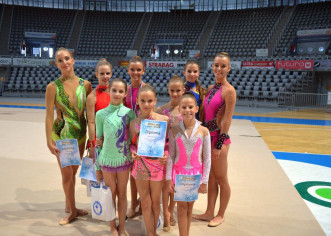 Porečke ritmičke gimnastičarke odlične na međunarodnom Rondo cup-u u Osijeku