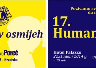 Lions Club Poreč poziva Vas na humanitarni bal u subotu, 22. studenog u hotelu Palazzo