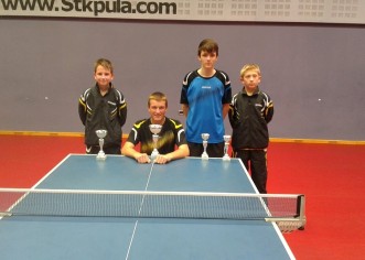 Dva pehara za Gradski stolnoteniski klub Poreč