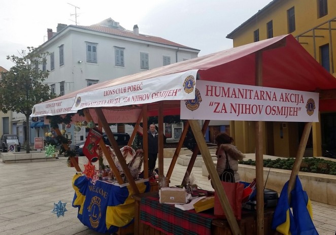 Istarski anđeli  Lions Club Poreč nastavljaju akciju „Za njihov osmijeh“