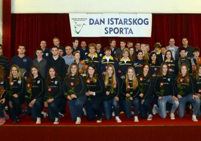 Dan  istarskog sporta – laureati Marijana Liović i Giovanni Cernogoraz