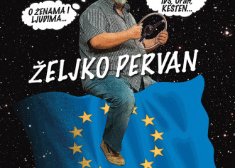 Stand-up komedija Željka Pervana „Na komadiću Europe“ u Poreču, 17. veljače 2015