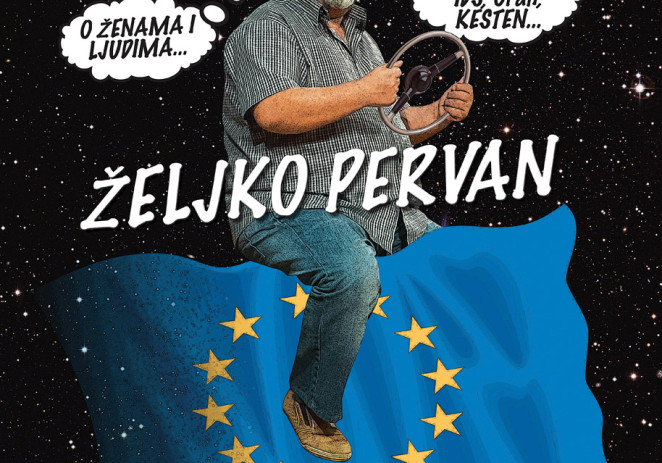 Stand-up komedija Željka Pervana „Na komadiću Europe“ u Poreču, 17. veljače 2015