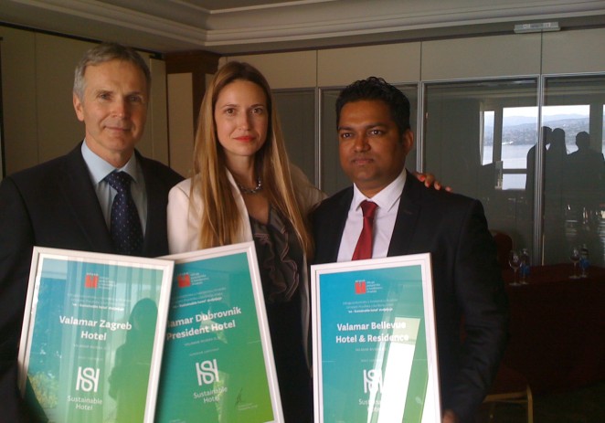 Tri Valamarova hotela dobila certifikat „Sustainable Hotel“