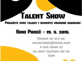 talent show plakat