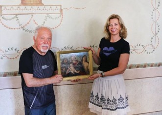 Nakon 80 godina slika Bogorodice sa Sv. Rokom i Sv. Sebastijanom vratila se u Poreč