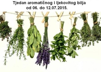 Tjedan aromatičnog bilja od 06. do 12.07.2015. u sklopu akcije Izaberi lokalno u organizaciji Domaće web tržnice