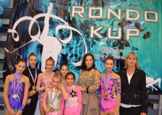 Porečke ritmičke gimnastičarke osvojile 6 medalja na međunarodnom Rondo Cupu u Osijeku