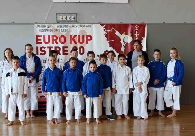 Na međunarodnom karate turniru Eurocup Istre nastupilo 400-tinjak natjecatelja