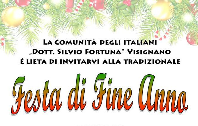 Večeras “Festa di Fine Anno” u Zajednici Talijana Višnjan