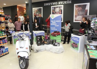 Izvlačenje sretnih dobitnika 1. nagradne igre Istarskih supermarketa