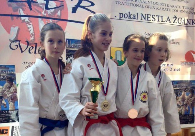 Karatisti Finide osvojili 5 medalja na turniru u Velenju