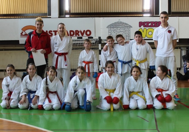 U SRC Veli Jože održano 1. kolo Županijske lige u karate borbama za najmlađe